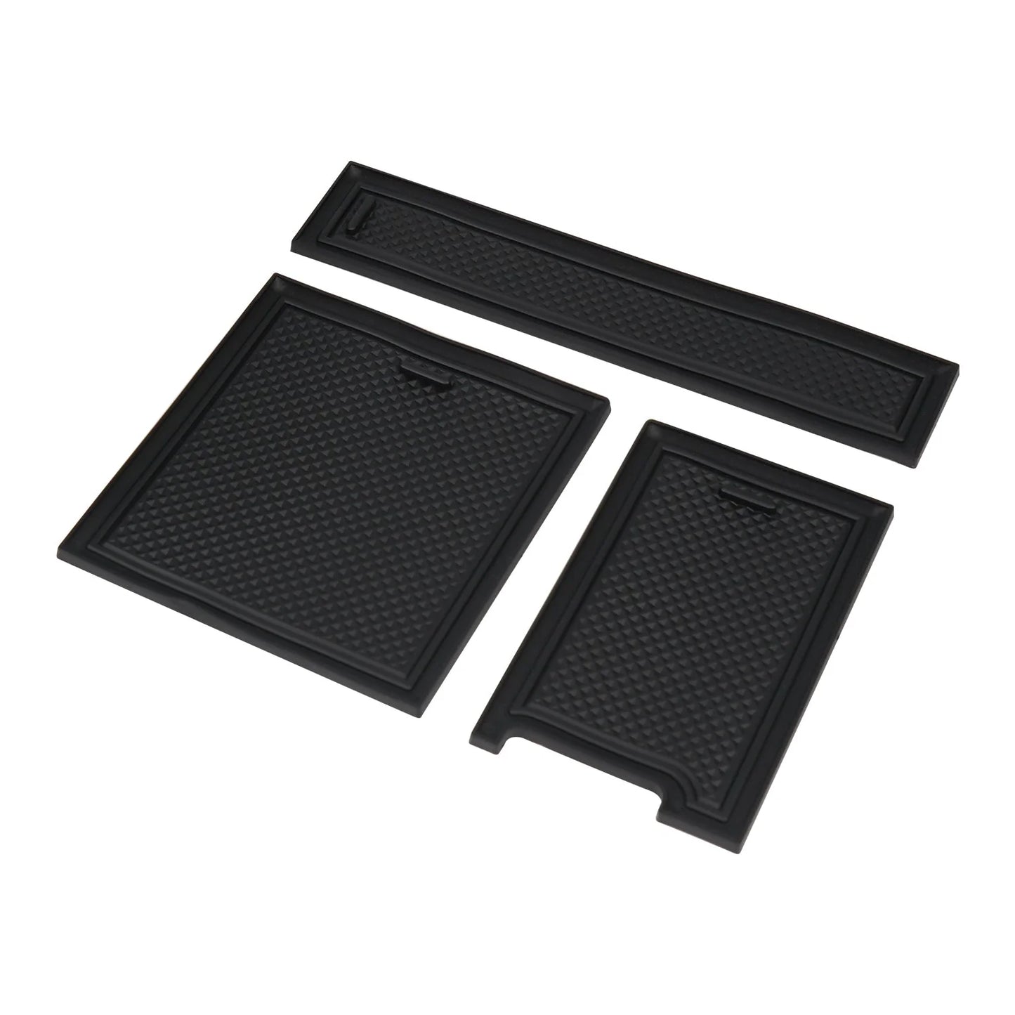 Center Front Storage Box for Tesla Model Y Juniper (2025+) & Model 3 Highland (2024+) | Flocked Interior Organizer with Hidden Magnetic Compartment