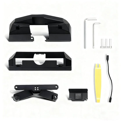 Center Screen Swivel Rotating Mount Kit for Tesla Cybertruck (2024+) | 40° Adjustable Aluminum Display Rotation Bracket