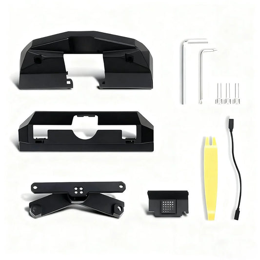 Center Screen Swivel Rotating Mount Kit for Tesla Cybertruck (2024+) | 40° Adjustable Aluminum Display Rotation Bracket