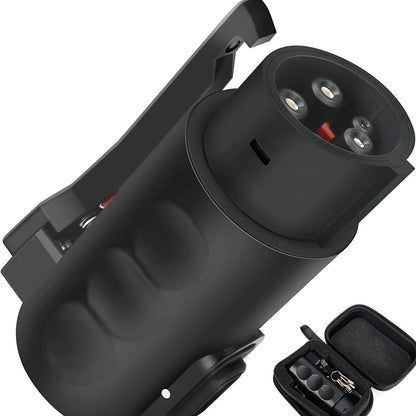 J1772 to Tesla Charging Adapter for Model 3/Y/S/X | Level 1 & Level 2 EV Charger Compatibility | Safe, Durable & Portable