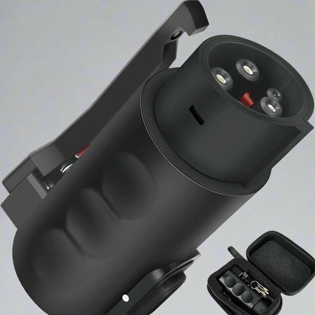 J1772 to Tesla Charging Adapter for Model 3/Y/S/X | Level 1 & Level 2 EV Charger Compatibility | Safe, Durable & Portable