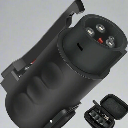 J1772 to Tesla Charging Adapter for Model 3/Y/S/X | Level 1 & Level 2 EV Charger Compatibility | Safe, Durable & Portable