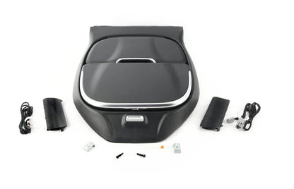 Seatback Foldable Table with Wireless Charging for Tesla Model 3 & Model Y (Rear Seat Work & Dining Tray)