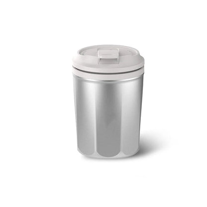 Coffee Mug-Style LED Car Ashtray for Tesla Model 3, Model Y, Model S, Model X Smoke-Proof, Fire-Resistant, Easy-Clean Design