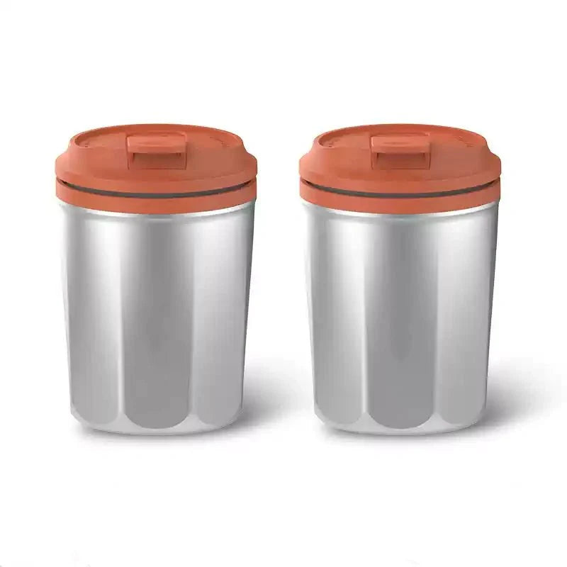 Coffee Mug-Style LED Car Ashtray for Tesla Model 3, Model Y, Model S, Model X Smoke-Proof, Fire-Resistant, Easy-Clean Design