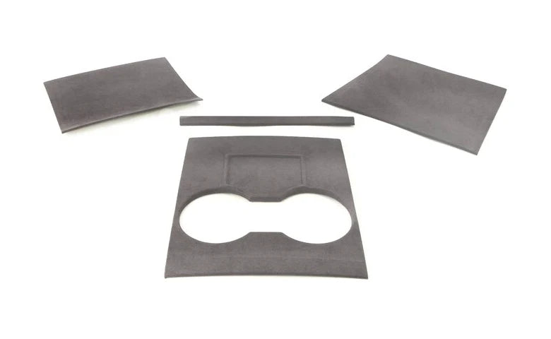 Alcantara-Style Center Console Overlay for Tesla Model 3 (2017–2020) | Scratch-Resistant Interior Upgrade