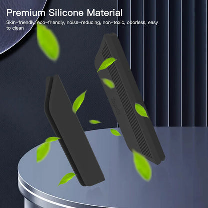 Door Armrest Pads for Tesla Cybertruck (4-Pack) – Black Silicone Armrest Covers for Comfort, Protection & Noise Reduction