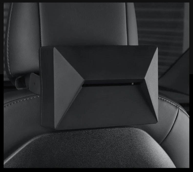 Cybertruck-Style Multi-Function Tissue Box for Tesla Model 3 Model Y Model S Model X – Press-to-Open Car Tissue Holder & Storage Organizer