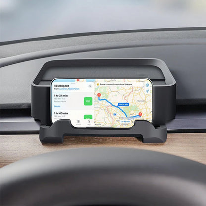 Dashboard Concealed Storage Tray for Tesla Model 3 Highland & Model Y – Hidden Organizer Behind Center Screen