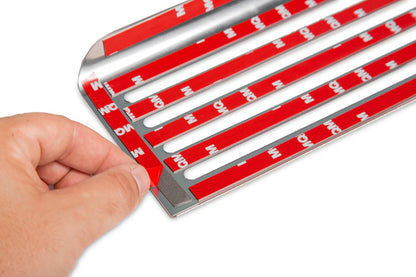 Brushed Metal Foot Rest Dead Pedal Cover for Tesla Model 3 (LHD) – Non-Slip Performance Interior Upgrade