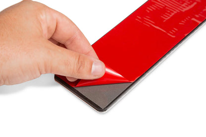 Tesla Model S Foot Rest Dead Pedal Cover – Brushed Aluminum with Non-Slip Rubber Strips