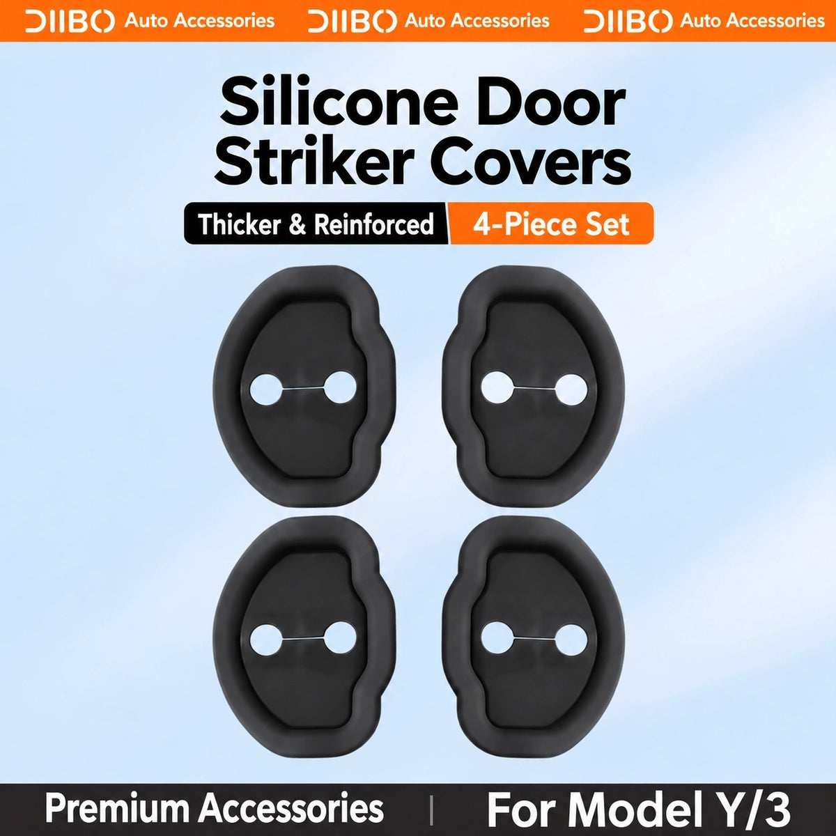 Tesla Silicone Door Striker Covers - English product detail