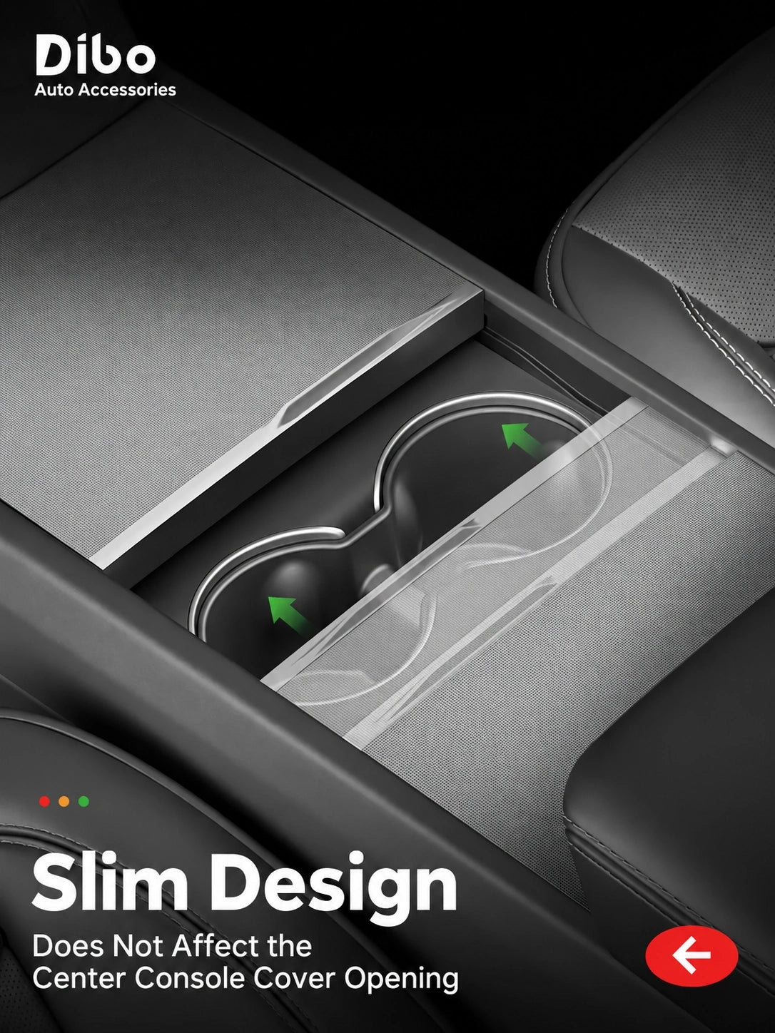 Tesla Cup Holder Inserts and Coasters - English product detail
