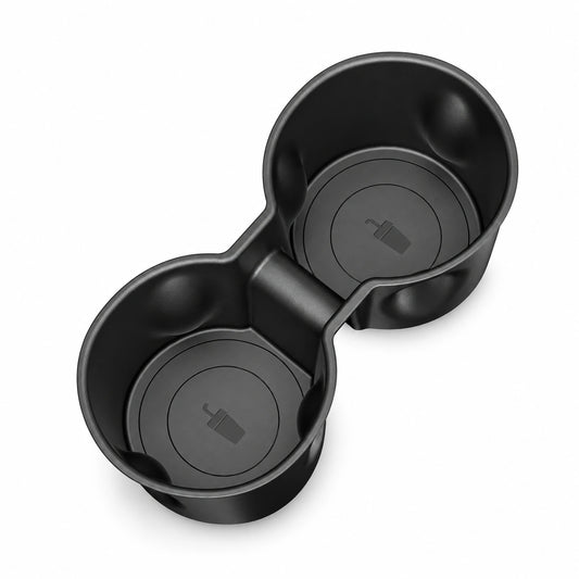 Tesla Cup Holder Inserts and Coasters - white-background main product photo