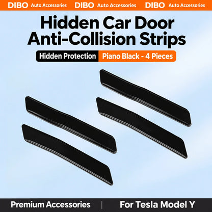 Dibo Tesla accessory - Model Y; Piano Black; 4 pieces.