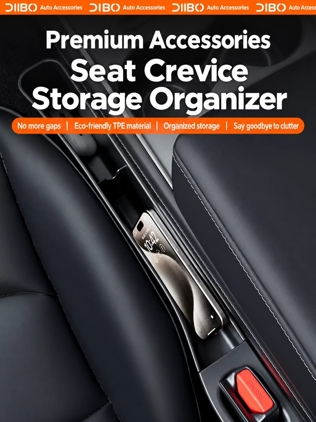 Tesla Seat Gap Storage Organizers - English product detail
