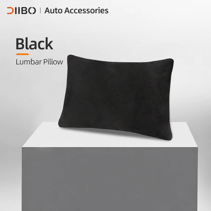 Dibo Tesla accessory - Black; 1 Lumbar Pillow. Preserve product count exactly and do NOT add medical claims.