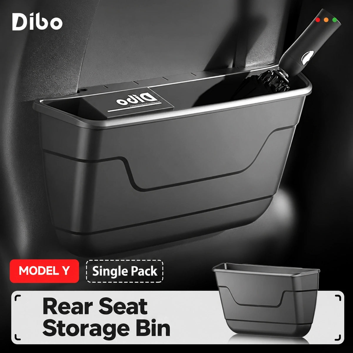 Tesla Rear Seat Storage Bins - English product detail