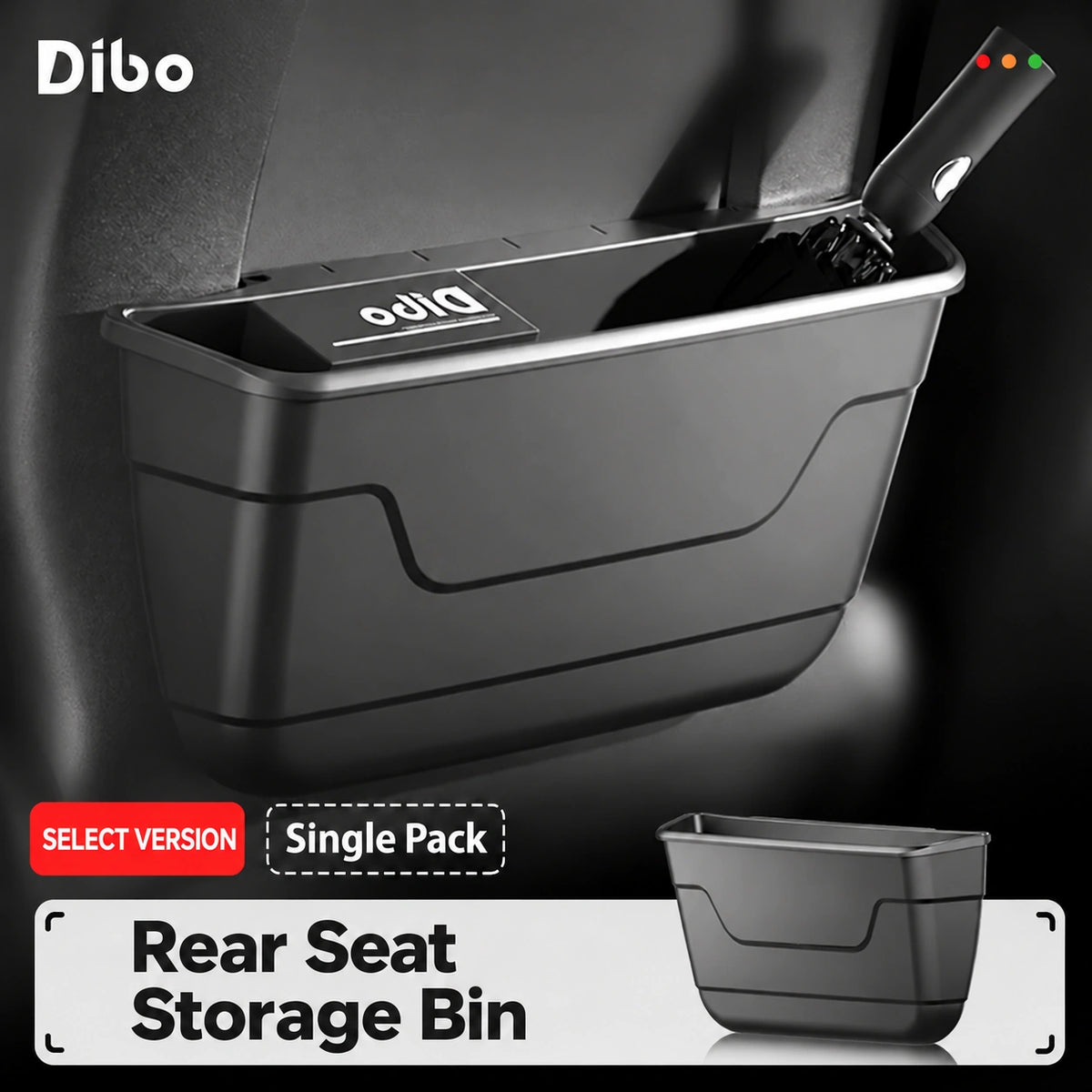 Dibo Tesla rear-seat storage single bin - select vehicle version