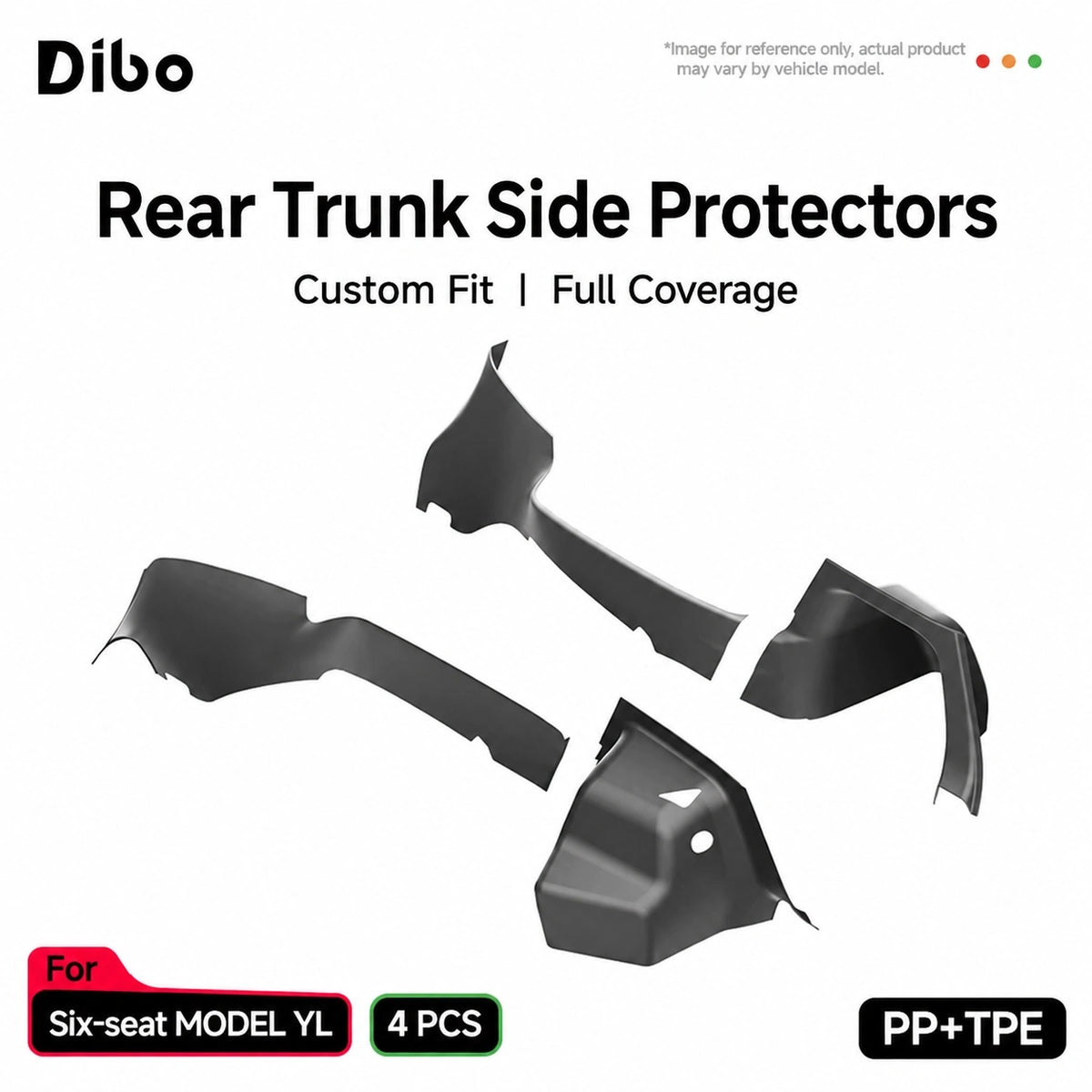 Tesla Model Y L Trunk Side Protectors - English product detail