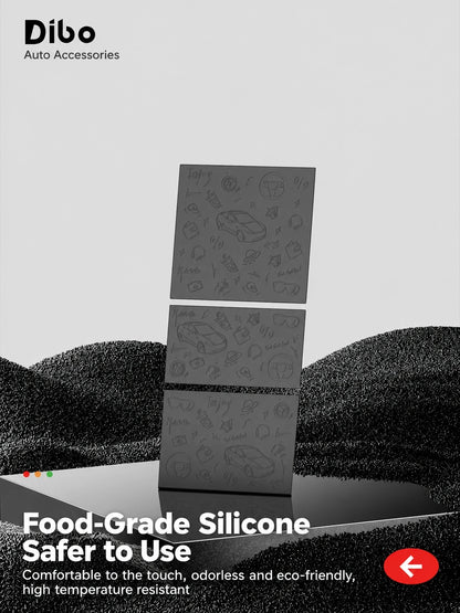Tesla Silicone Console Protective Mats - English product detail