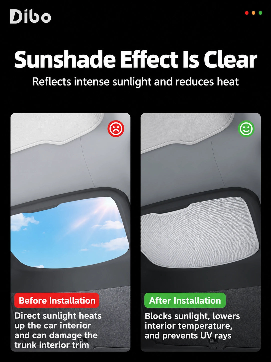 Dibo rear hatch sunshade - English detail 01-04