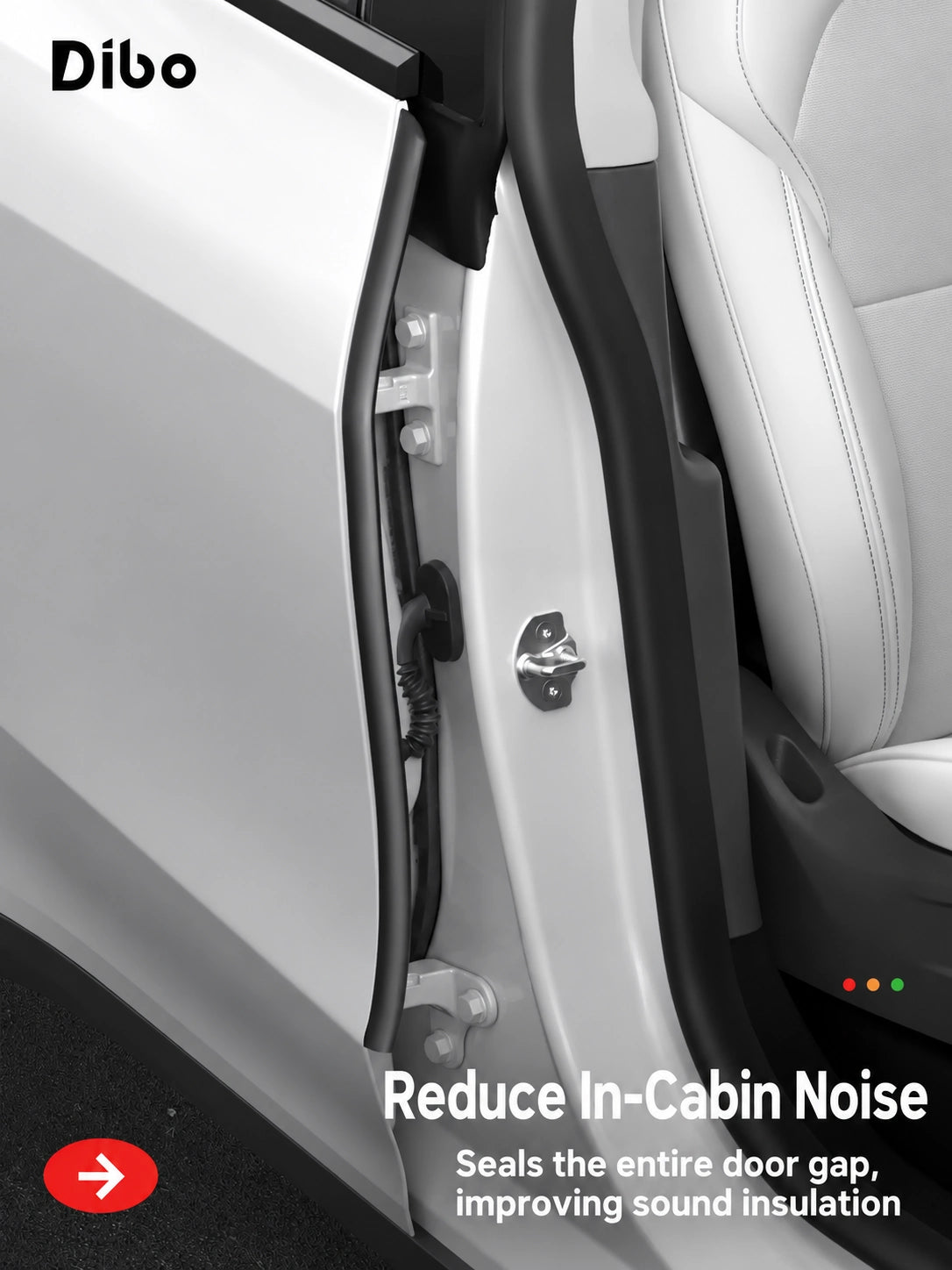 Dibo full vehicle rubber seal kit - English detail 02-02