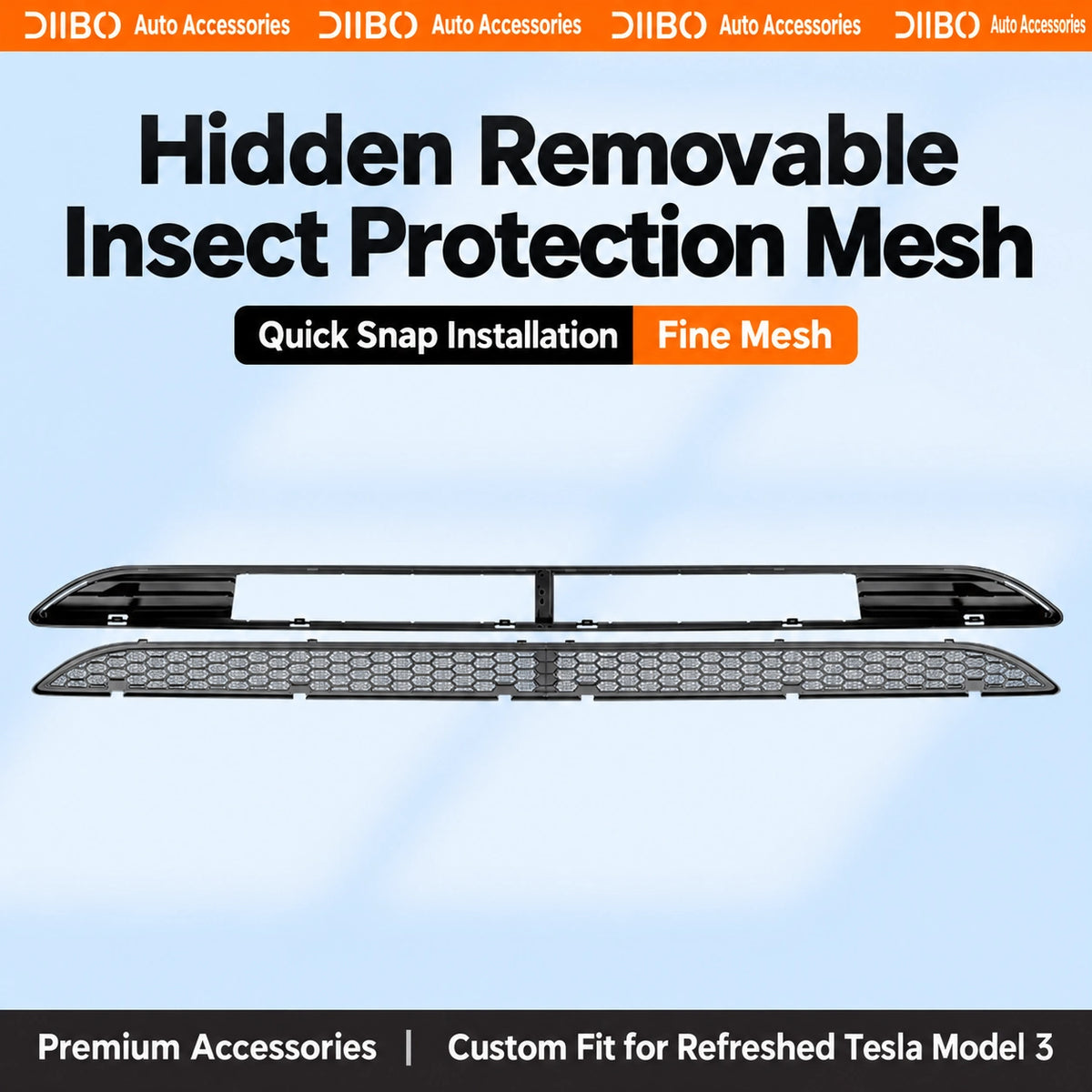 Dibo quick release insect grille - English detail 03-04
