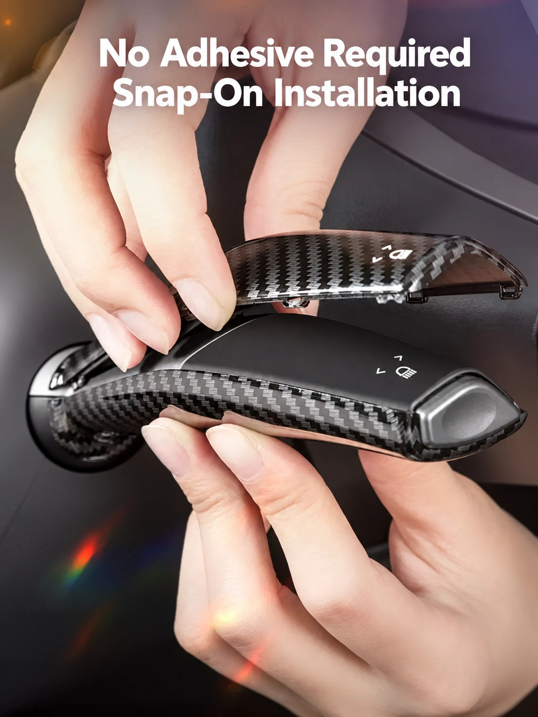 Dibo steering column stalk covers - English detail 04-02