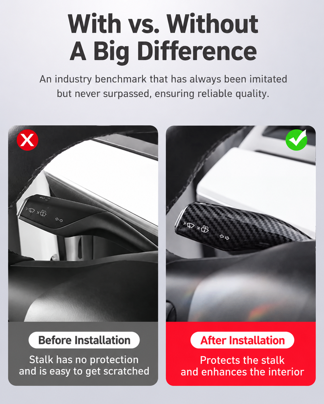 Dibo steering column stalk covers - English detail 04-04