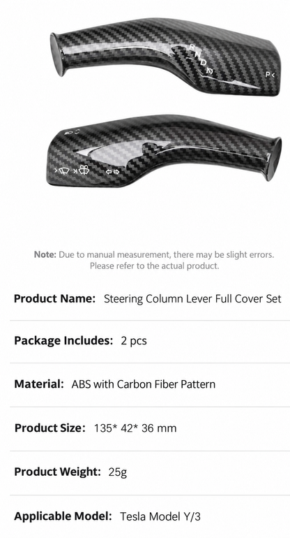 Dibo steering column stalk covers - English detail 04-05