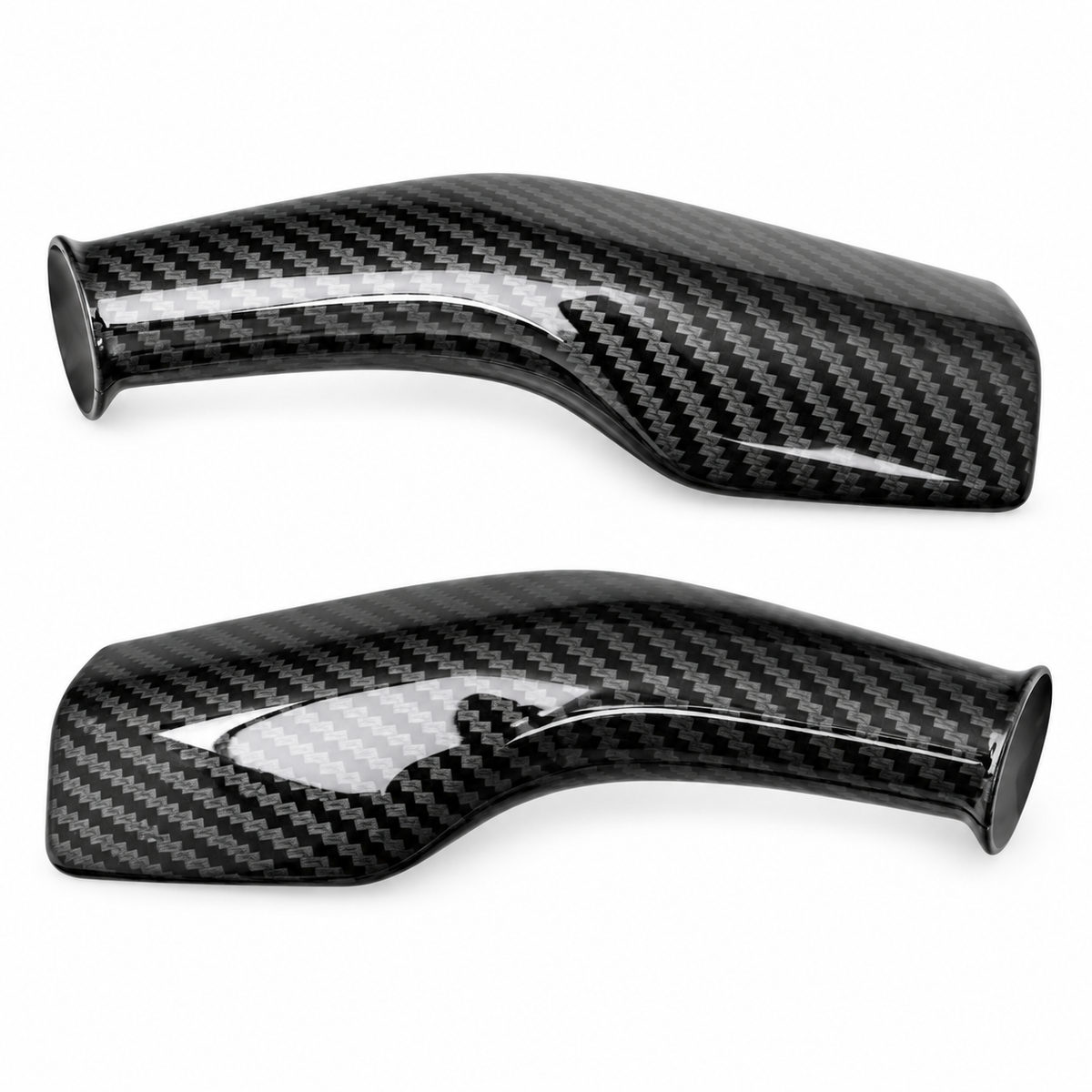 Dibo steering column stalk covers - white background product photo