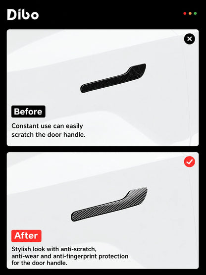 Dibo carbon pattern door handle covers - English detail 05-00