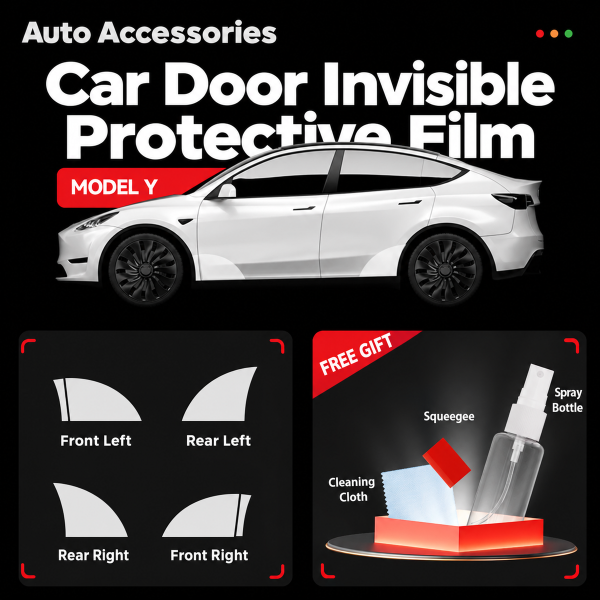 Dibo Tesla accessory option - MY/YL+6 - 06-sku-00