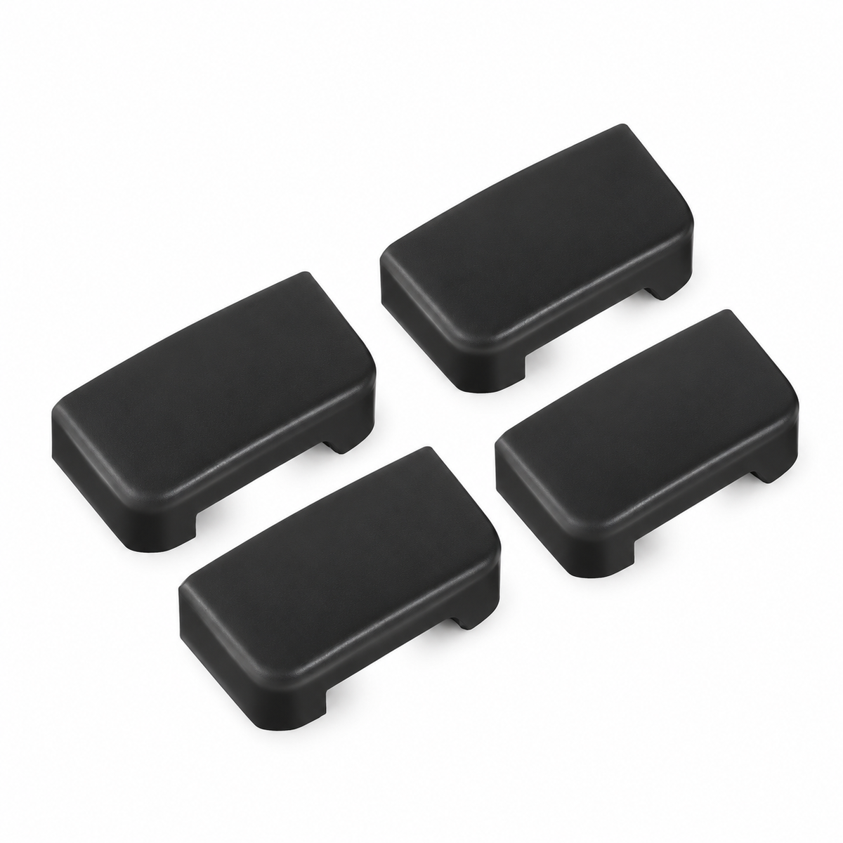 Dibo seat rail end caps - white background product photo