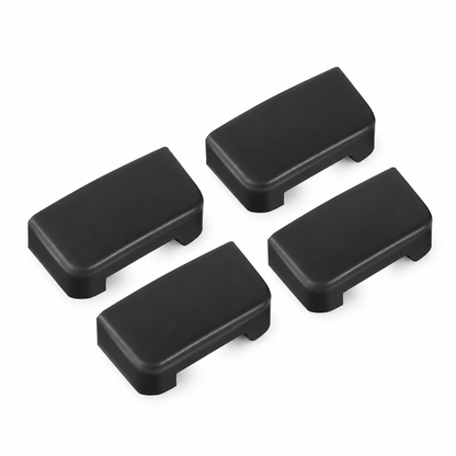Dibo seat rail end caps - white background product photo