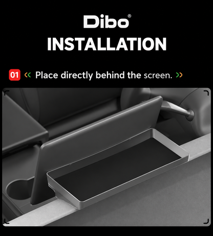 Tesla behind-screen storage organizer product detail 06