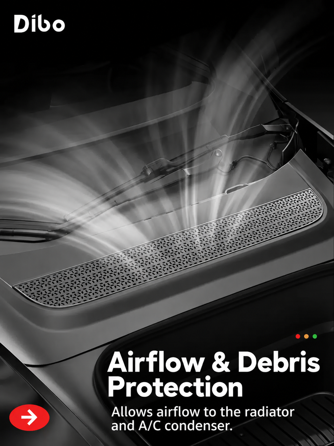 Tesla air intake protective grille product detail 01