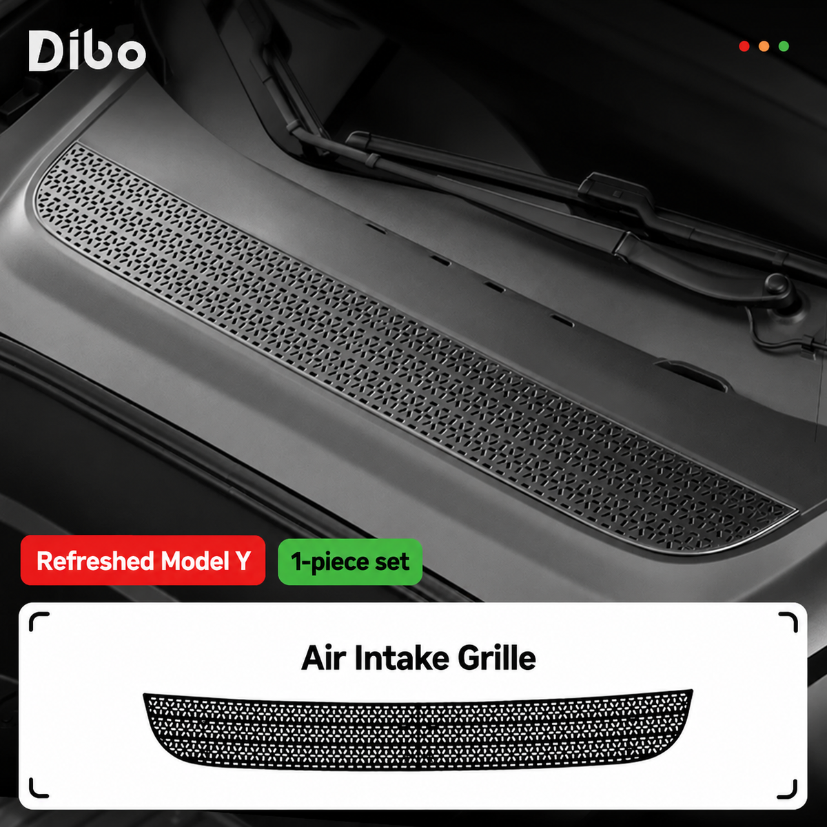Tesla air intake protective grille product detail 04