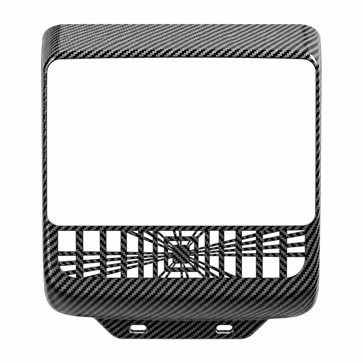 Tesla rear air vent protective frame white-background product view