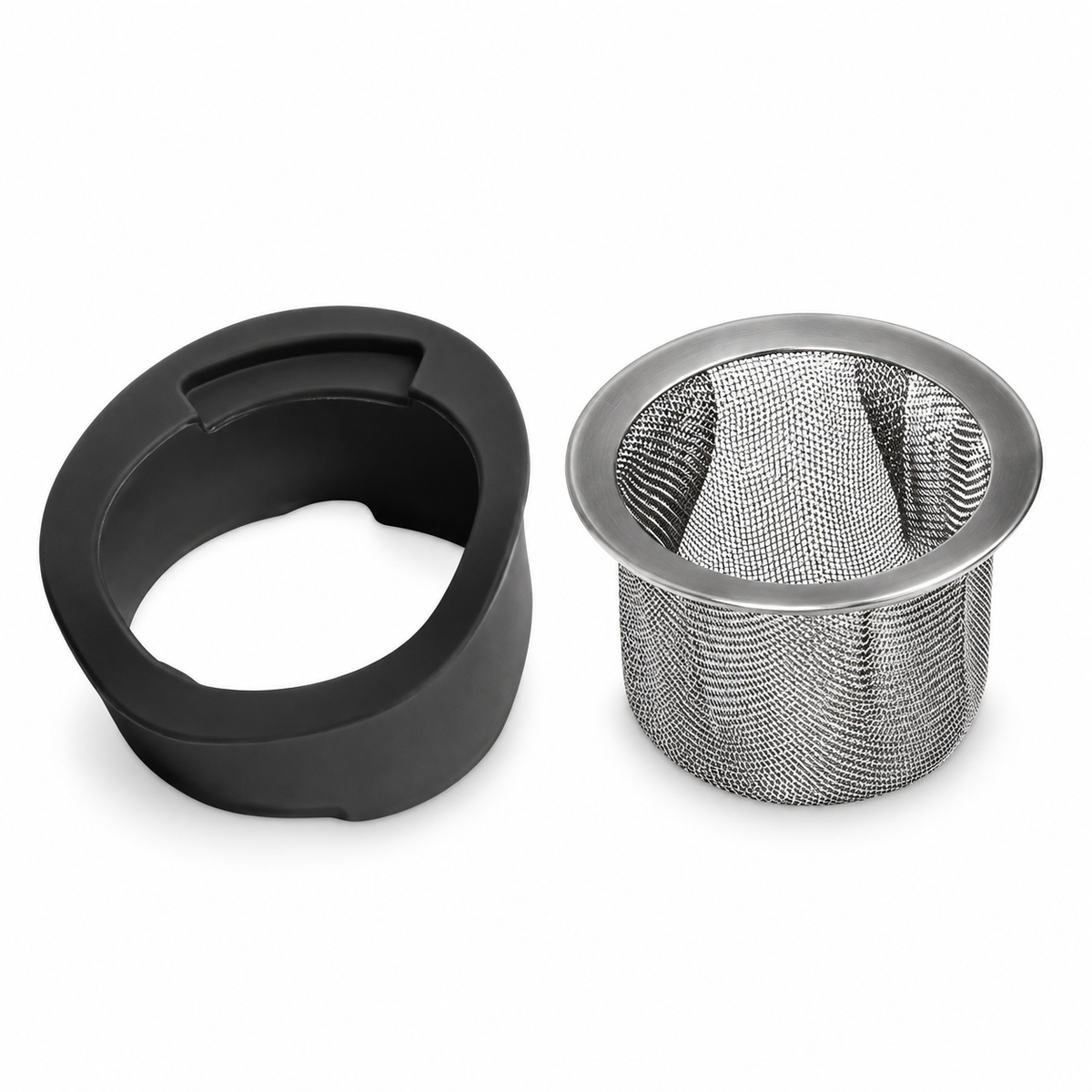 Tesla washer filler seal and filter white-background product view