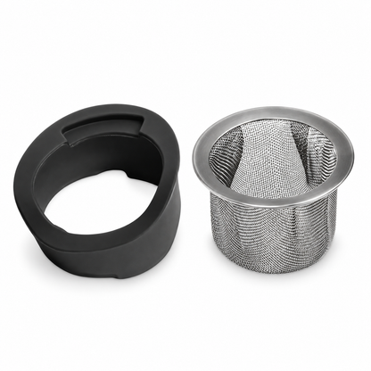 Tesla washer filler seal and filter white-background product view