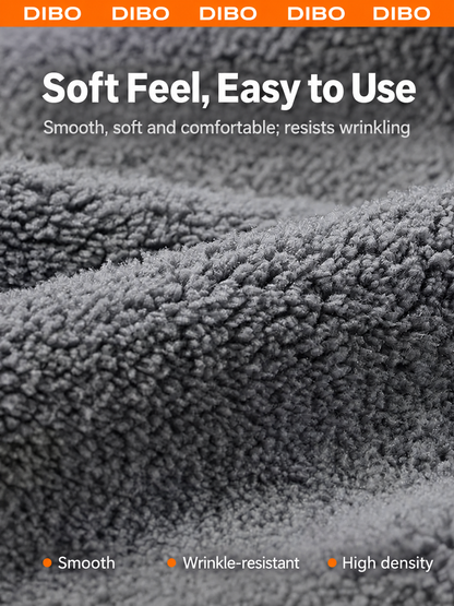 Gray microfiber cleaning towels product detail 01