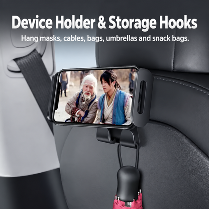 Tesla seatback tablet holder with hooks product detail 00