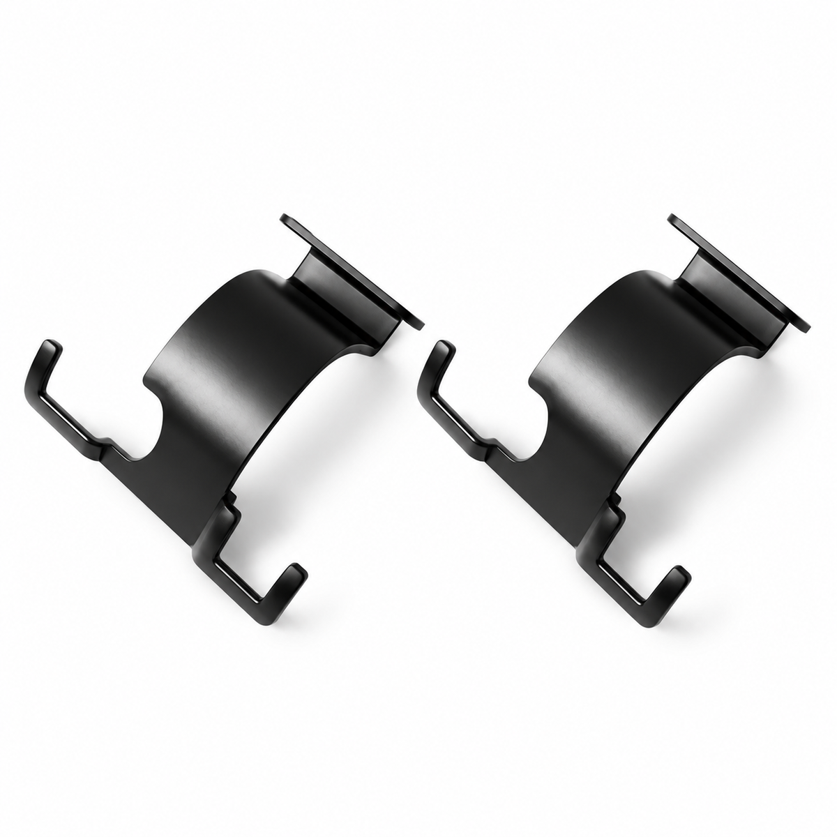 Tesla trunk seatback hooks white-background product view