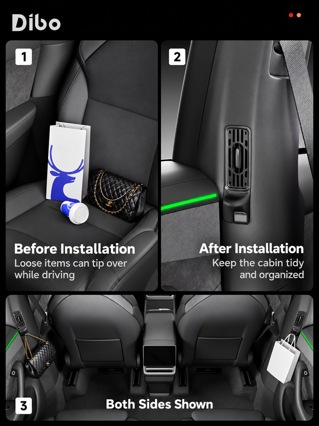 Model YL second-row air vent hooks product detail 03