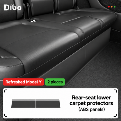 Dibo carpet protection - Model Y refreshed / under-seat panels / 2 pcs