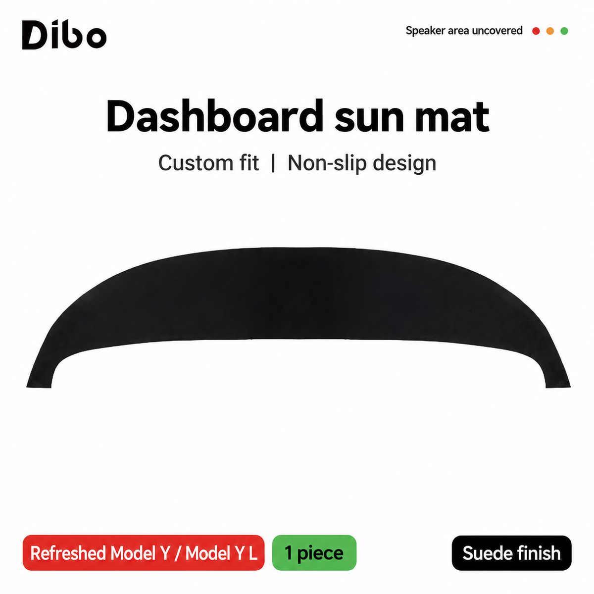 Dibo sun mat and shade options - Model Y refreshed & Y L / dashboard mat