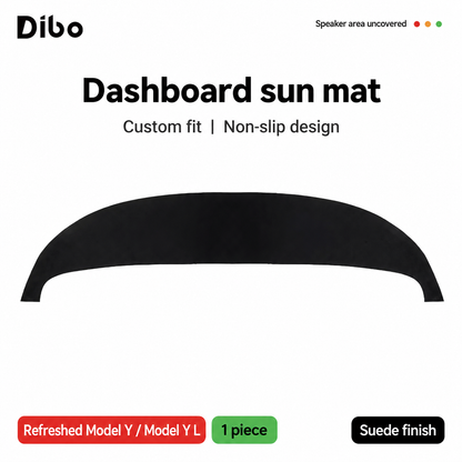 Dibo sun mat and shade options - Model Y refreshed & Y L / dashboard mat