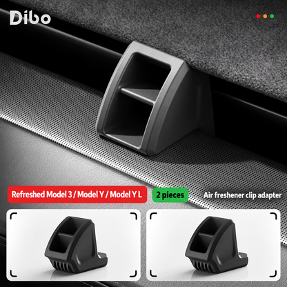 Dibo air freshener clip adapter - Model 3 refreshed, Model Y refreshed & Y L / 2 pcs